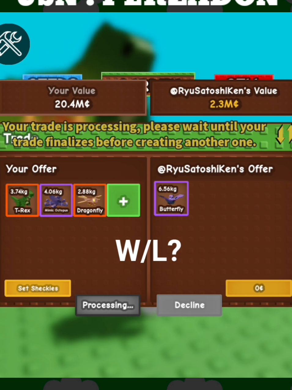 yok trade pet di komen #growagarden #roblox 