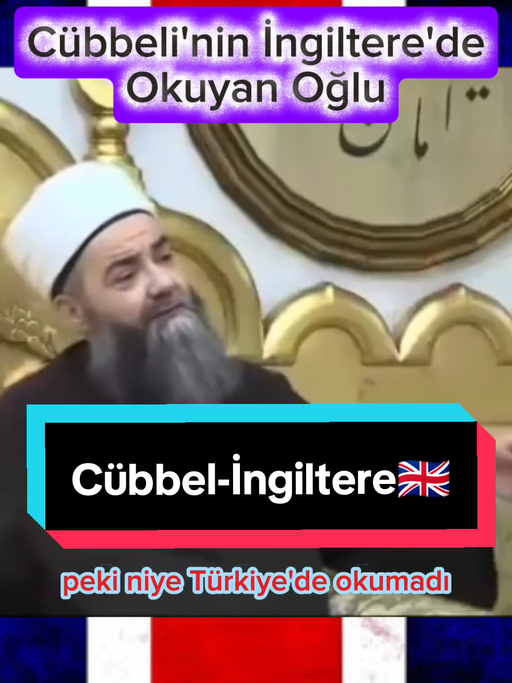 Cübbeli Ahmet Hoca'nın, oğlunu İngiltere'de okutması sosyal medyada yeniden gündem oldu. Cübbeli'nin, bu durumu 