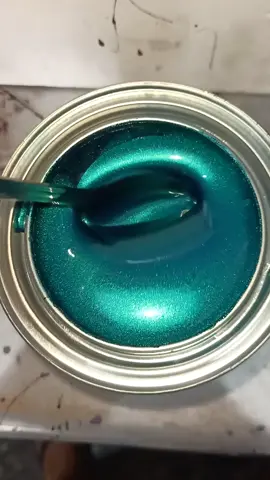 Aztec Green Met.#viral #tiktok #paint #mixing #fyp 