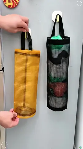 Túi đựng bao nilong treo tường nhà bếp, túi ống treo tường đựng bao nilong làm túi rác rất tiện lợi #tuidungbaonilong #tuiluoidungnilon #tuidungbaonilontaisudung #dogiadungtienich #lalap1995 