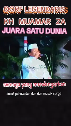 #khmuammarza #sang #juara satu dunia#Qori internasional #Qori  legendaris