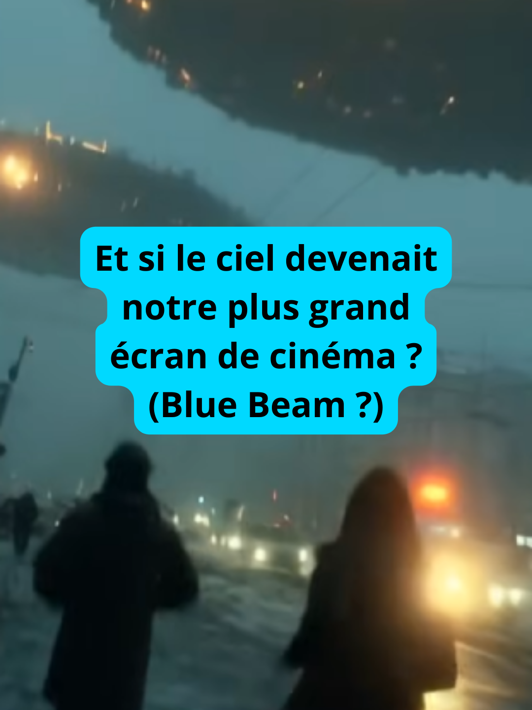 Et si le ciel devenait notre plus grand écran de cinéma ? 🌌 // En 1994, un journaliste canadien invente une histoire digne d’un film : un plan mondial où hologrammes, IA et drones transforment le ciel en un gigantesque spectacle… au point de tromper toute l’humanité. Pure fiction… mais terriblement fascinante. (Blue Beam ?) #HistoireMystérieuse #ScienceFiction #LégendeModerne #EtSi
