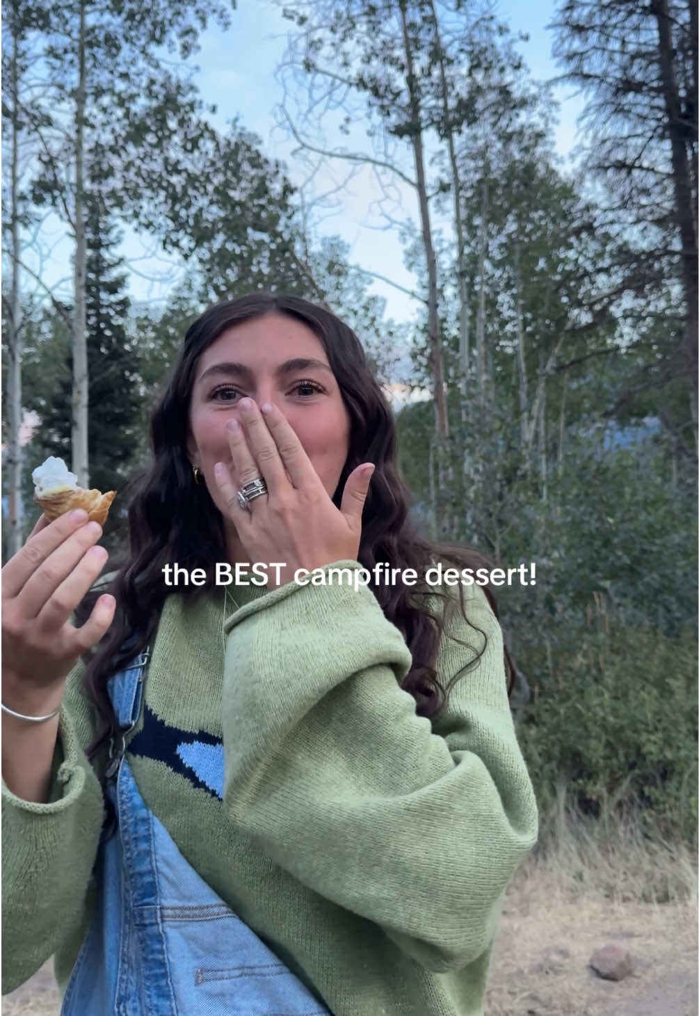 These are seriously our best kept camping secret, we LOVE them! #camping #campfirecooking #dessert 