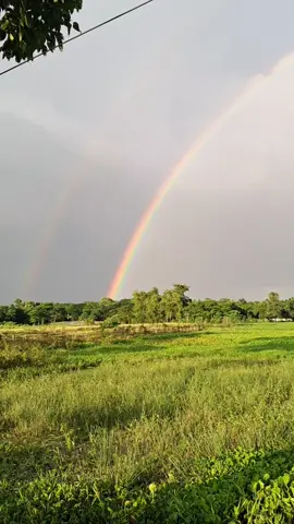কত সুন্দর রংধনু,,🤗😊#foryou 