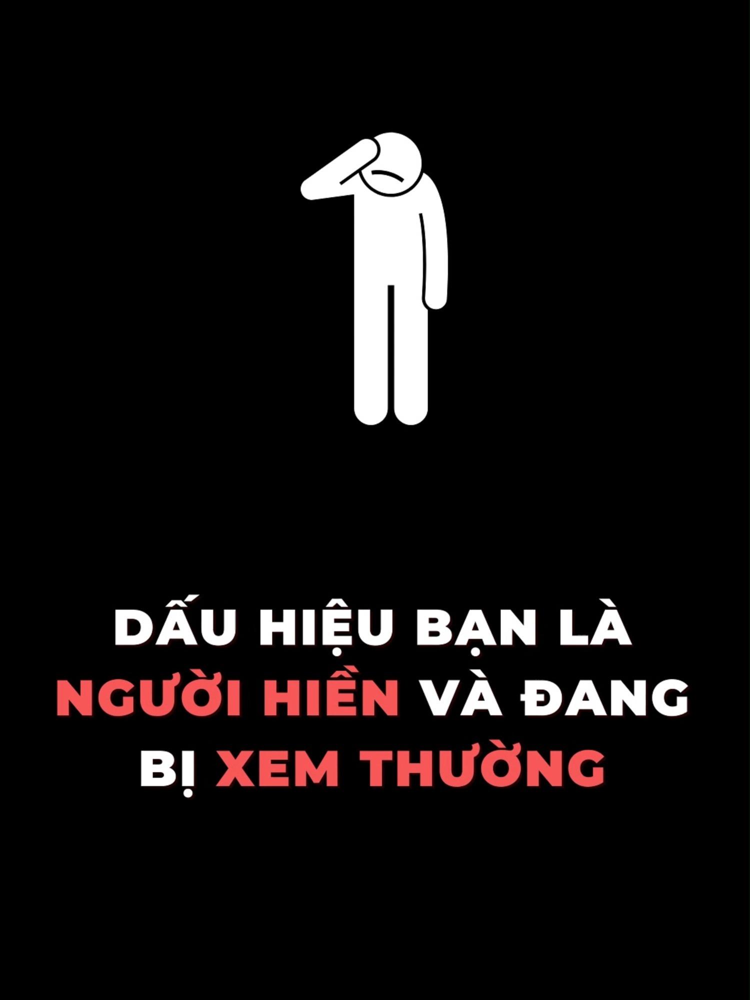 Dấu hiệu bạn là người hiền và đang bị xem thường #tamlyhocthanhcong #mindset #thanhcong #xuhuong #viral #learnontiktok