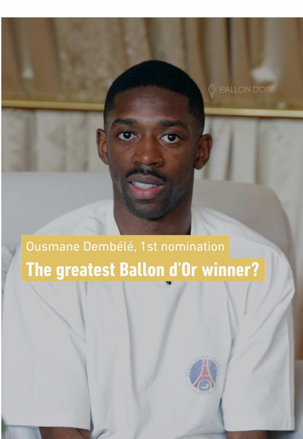 Who’s the greatest Ballon d’Or winner? 🏆✨ First-time nominee Ousmane Dembélé had to choose between legends ⚡👑 Who would YOU pick? 🤔🔥 #ballondor #dembele #ousmanedembele #sportstiktok #footballtiktok #fyp 
