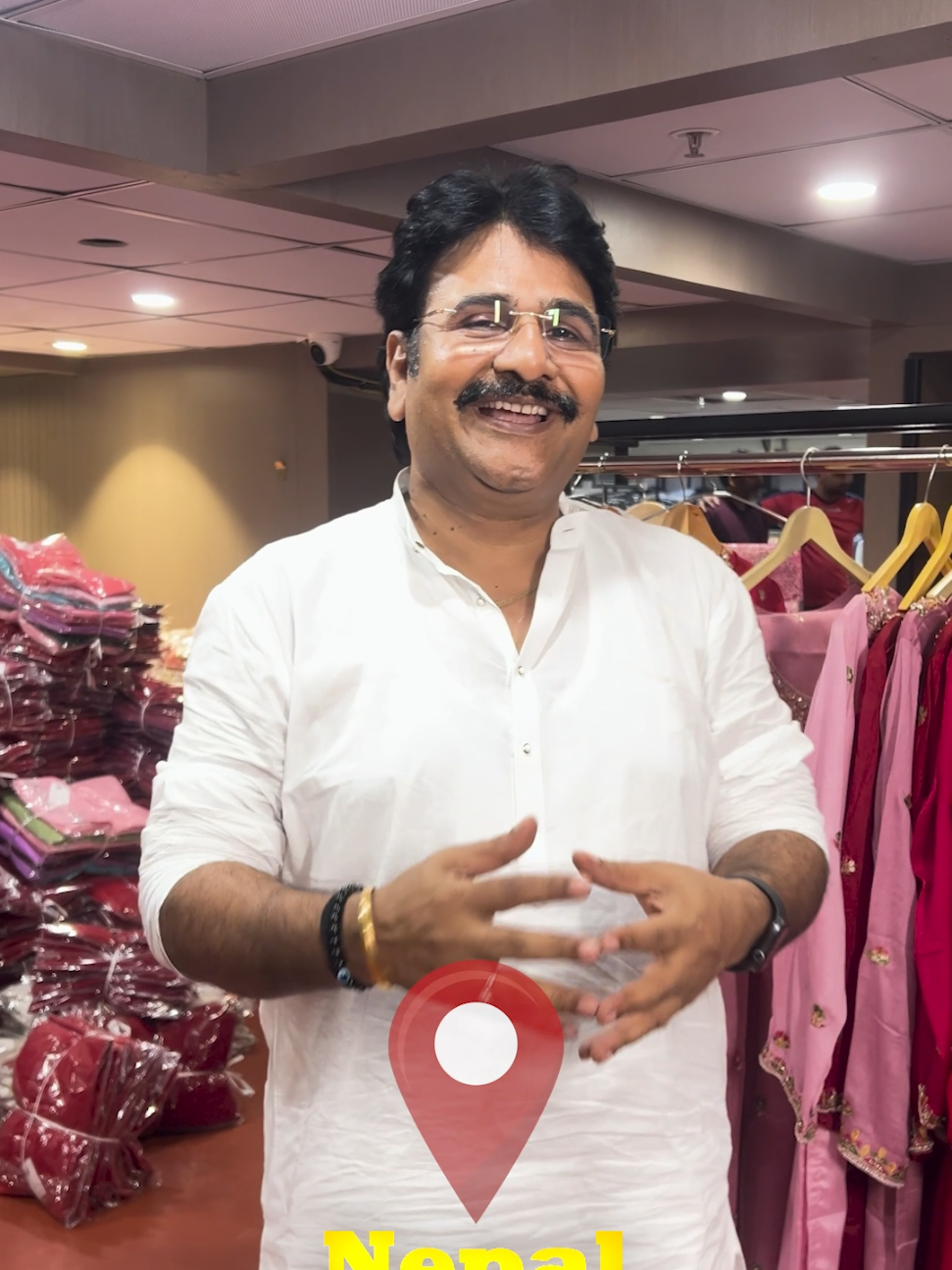 नमस्कार  भारत गुजरातको नम्बर १ कम्पनी Ajmera Fashion Textile को सम्पर्क कार्यालय नेपालमा काठमाडौँको नयाँ बानेश्वर स्थित इन्द्रेणी कम्प्लेक्सको तेस्रो तल्लामा खुलेको छ। फ्याक्ट्री मूल्यमा घर बसीबसी सामान अर्डर गर्नका लागि(+91 9662067510) मा whatsapp भिडियो कल गर्नुस्। नेपालमा सामान हेर्नका लागि शोरुम भिजिट गर्न सक्नुहुनेछ | यसका लागि +977 9820815815 / +977976263517 मा फोन वा whatsapp गर्नुहोस्। फोन गर्ने समय बिहानको १० बजेदेखि बेलुकीको ७ बजेसम्म मात्र . ध्यान दिनुपर्ने कुरा :भन्सार शुल्क नेपाल सरकारले तोके बमोजिम लाग्नेछ र ट्रान्सपोर्ट खर्च पनि लाग्नेछ। कम्तिमा ४० हजार नेपाली रुपैयाँ बराबरको सामान खरिद गर्नुपर्ने हुनेछ। #ajmeranepal #ajmerafashion #ajmerainNepal 