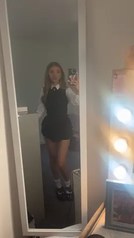 bitch in a uniform😝#fyp #schooluniform 