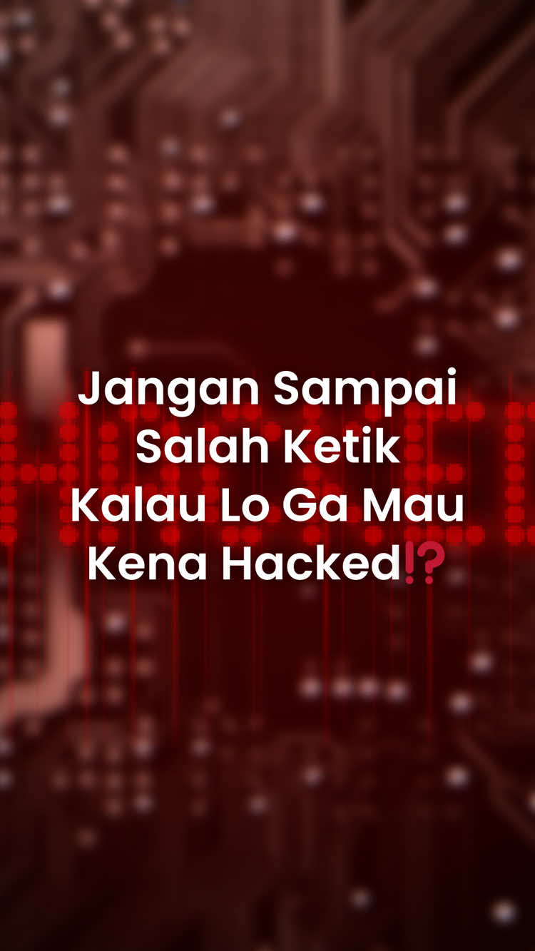 Hacker sering pakai trik typosquatting & homograph attack buat bikin link mirip aslinya, tapi sebenernya jebakan. Bedanya cuma 1 huruf atau karakter, tapi dampaknya bisa fatal. Selalu double-check link sebelum klik dan scan dulu pakai: Virustotal.com, Urlscan.io, Browseling.com, Emailveritas.com Mau belajar cyber & information security? Join Wo-men In Tech Security (WTS), check channel nya >> s.id/GabungSaluranWTS #cybersecurity #womenintechsecurity #cyberattacks #hacking #securitytips  