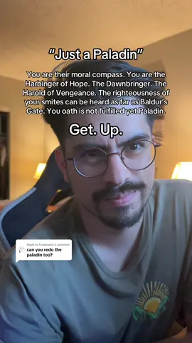 Replying to @Arcalunatic Fulfill your Oath! #paladin #dungeonmaster #dungeonsanddragons #dnd2024 #dnd5e 