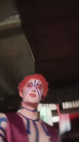 [Cre video: @yemingyzy (douyin)] #hakujixkoyuki #akaza #kimetsunoyaiba #cosplays #kimetsunoyaibacosplay 