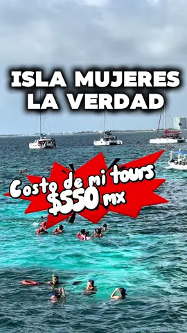 Esta es la verdad Buscas un tours barato a isla mujeres #islamujeres #benitojuarez #viajarbarato #playadelcarmen 