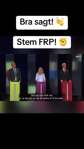 #politikk #norge #valgkamp #fremskrittspartiet #fyp 