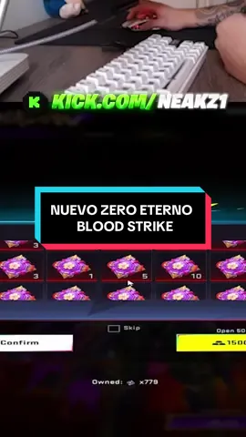 NUEVO ZERO ETERNO 😋 #bloodstrike #bloodstrikelatam #bloodstrikeclips 