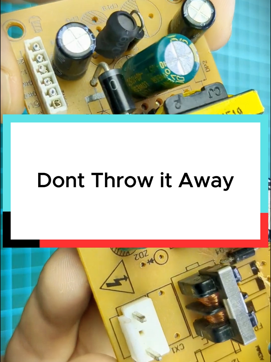 Dont Throw it Away #diyelectronics
