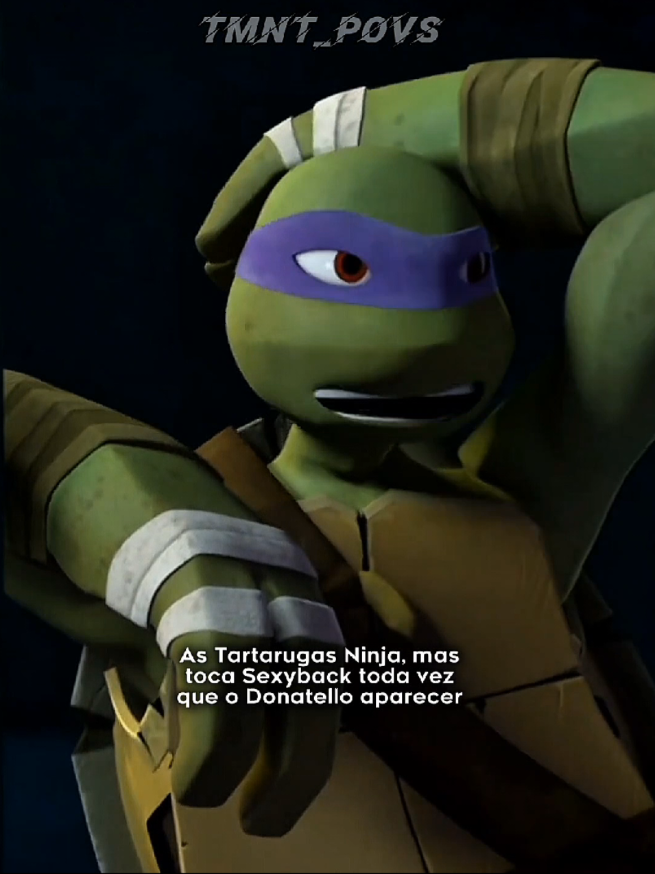 Cadê as gatas que não resistem ao charme de um nerd? 👓🫦 #tmnt2012 #donatellotmnt #tmnt #nickelodeon #sexyback 