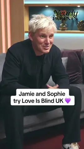Bonus episode We Tried Love Is Blind out now on YouTube. Search ‘Nearly Parents Love is Blind’ on YouTube.  We make future predictions in the pod about our future and guessing what we’re having 👀 #jamielaing #loveisblind #sophiehabboo #blind #netflix