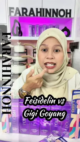 Replying to @abg.motor.biru Ya Allah dah lama pakai baru perasan gigi ni xgoyang dahh 😍😍 seriuss korangg konsisten je 2 kali sehari, sedar xsdr gigi dh xgoyangg.. lurvee.. #feisidelin #ubatgigipolish #farahinnoh #seaideal 