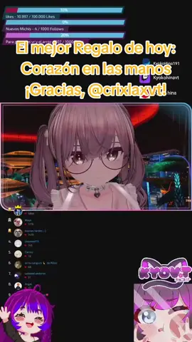 Uno de los mejores Regalos en mi LIVE. ¡crixlaxvt, gracias por apoyar mi contenido! @crixlaxvt #tiktoklive #livehighlights #livegift #handhearts #corazónenlasmanos 