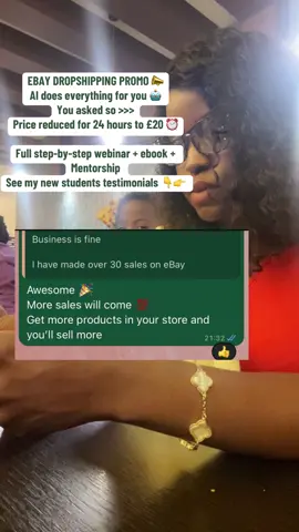 Total startup costs are 👇 • My Setup £20 (click link in bio) • AI Tool £19 • Quick delivery tool £8 That’s all and you can earn £1,000+ per month 😃  AI literally runs your dropshipping business and I show you how! You can also automate your Shopify and Etsy and stores. DM your WhatsApp number after your purchase to be added to the mentorship group. Can’t wait to celebrate your passive income success 🎉 #sidehustle #passiveincome #creatorsearchinsights #dropshipping #financialfreedom #ebay 