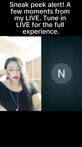 Sneak peek alert! A few moments from my LIVE. Tune in LIVE for the full experience. #tiktoklive #livehighlights