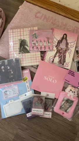 All the kpop stuff I got from Ktown !! 💗🫧