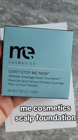 me cosmetics  can't stop me now ultimate coverage scalp foundation  shade: dark brown  Me Cosmetics Can’t Stop Me Now Ultimate Coverage Scalp Foundation in Dark Brown is perfect for covering thinning areas or uneven scalp tone. It blends seamlessly with hair, giving a natural and fuller look. The texture is smooth, non-greasy, and long-lasting, staying put throughout the day without smudging. It’s easy to apply with great coverage that hides scalp show-through instantly. The shade Dark Brown matches well for deep brunettes, making hair appear thicker and more defined while boosting overall confidence. use code: CANADADEALS  link: https://collabs.shop/lgkwip