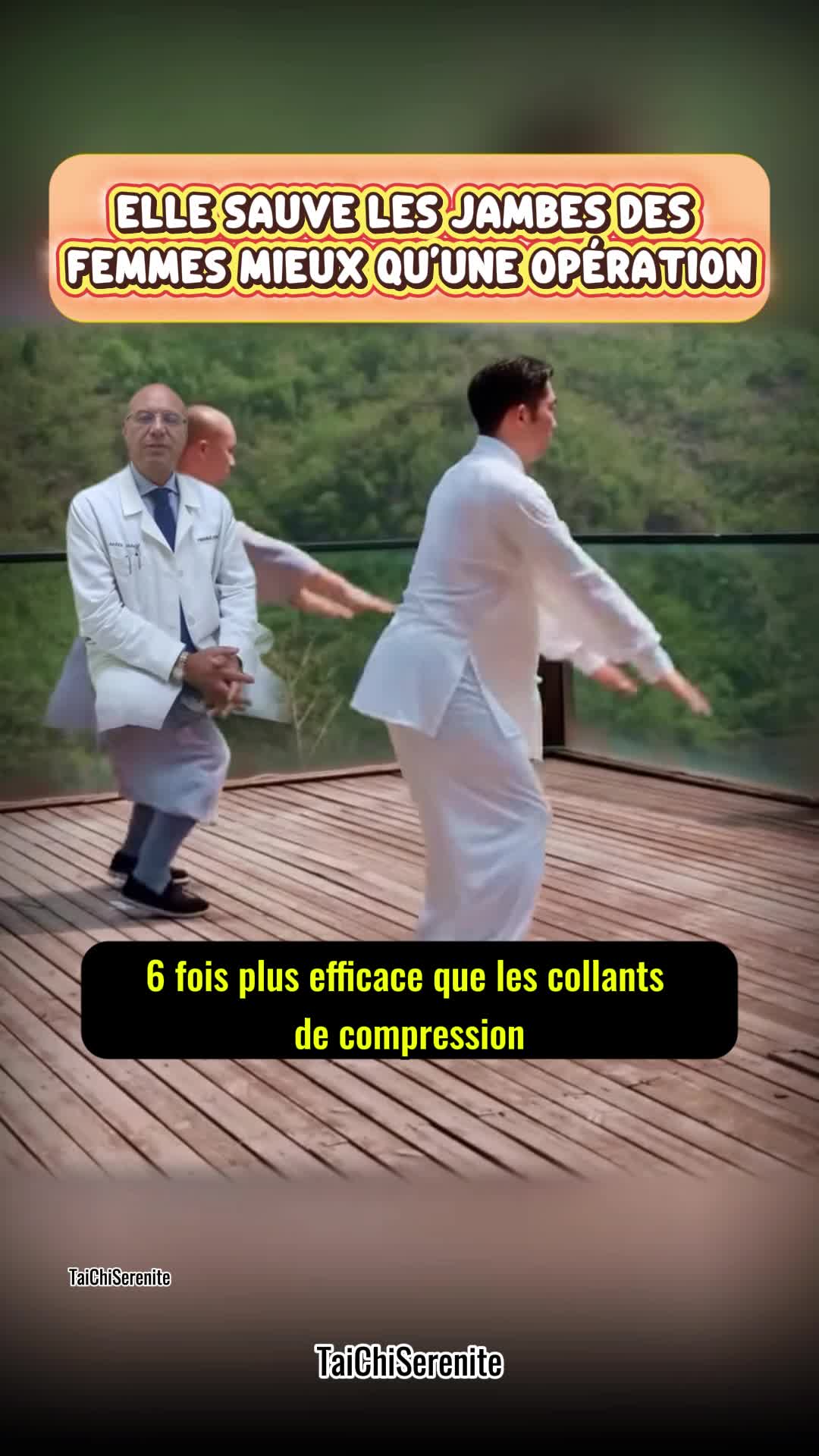 💥 Plus puissante que les collants de compression ! La gymnastique chinoise ancestrale élimine varices et gonflements en 7 minutes par jour. Résultats dès le 3ᵉ jour : jambes légères, veines renforcées, beauté retrouvée. #JambesLégères #Varices #GymnastiqueChinoise #SantéNaturelle #MédecineTraditionnelle