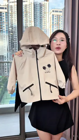 Áo gió xịn xò cho các bé #memykytinh #aogio #aogiochongnuoc #thoitrangtreem  