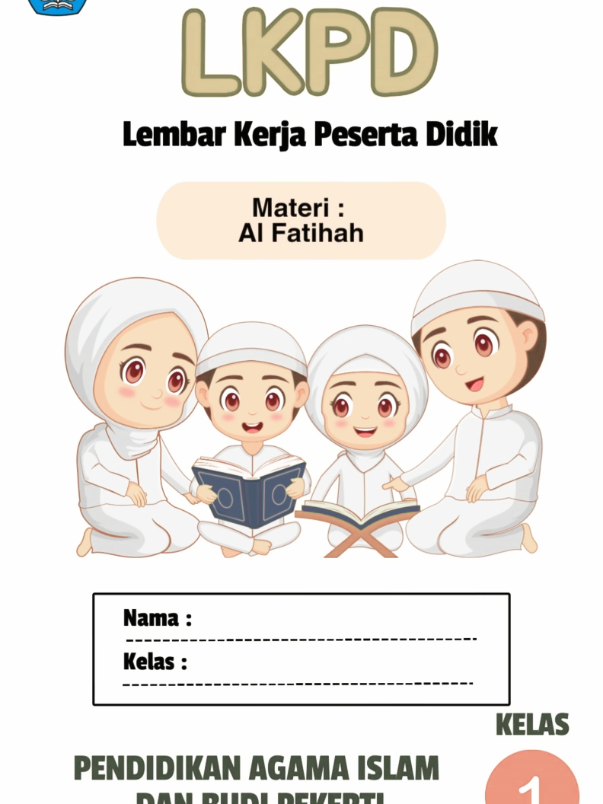 LKPD KELAS 1 Bab 1 Surat Al Fatihah #viraltiktok #lkpd #pai #gurumuda 