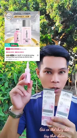 Combo xịn quá trời xịn nha mí bồ #depdachieu #SuperBrandDay #lorealparis #anhtone #peelhongsangda 