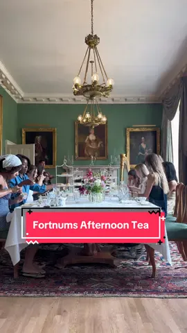afternoon tea with @Fortnum & Mason 🫖🩵