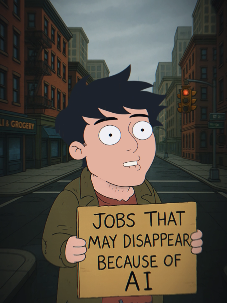 JOBS THAT MAY DISAPPEAR BECAUSE OF AI 👨‍💻 (According to Microsoft Research) #ai #jobs #DidYouKnow #research #foryou 