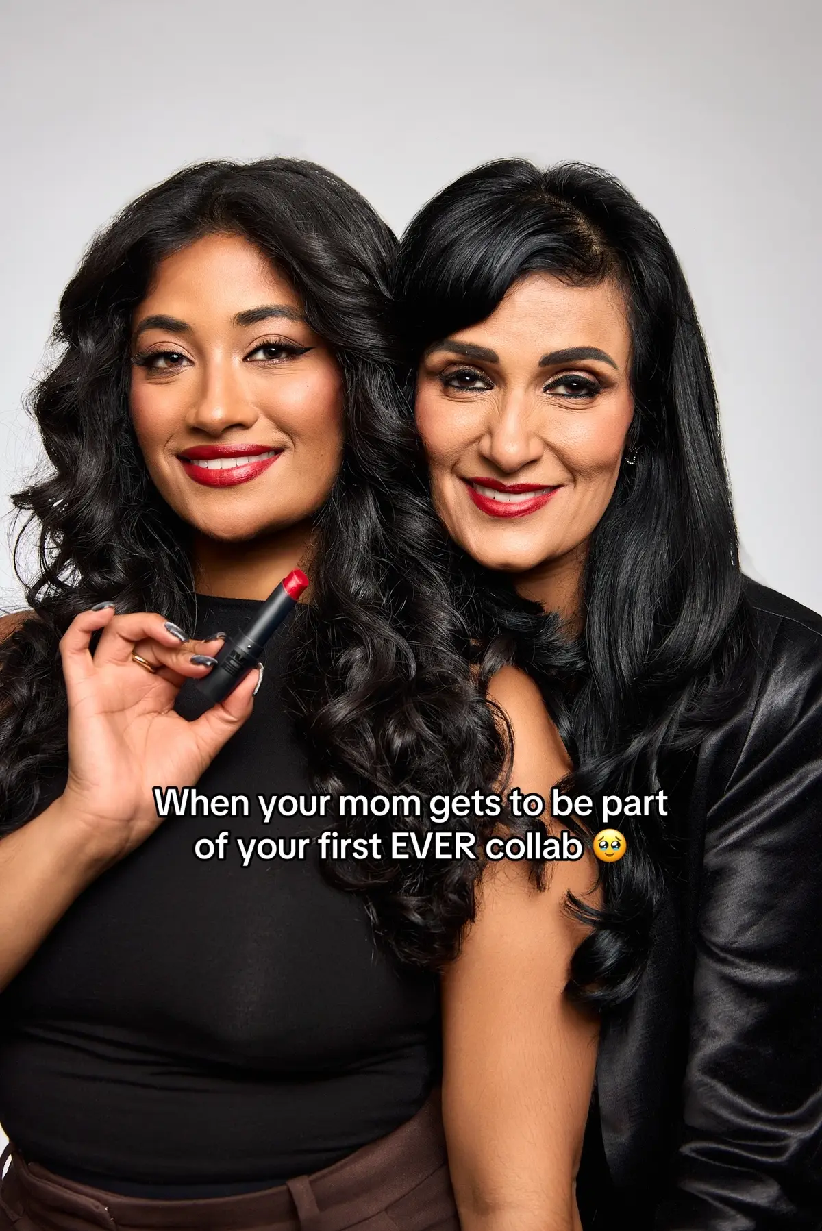 Seeing my mom part of the @MOB Beauty collection imagery was SUCH a full circle moment. EVERYTHING now can be INDIVIDUALLY purchased‼️🥹 It was so sentimental to be able to do this shoot with my mom the true QUEEN of red lipstick, my mom. She inspires me everyday to be bold and confident and I’m also so happy she’s been enjoying this collection too 🥹 Find the entire limited edition collection on www.mobbeauty.com also linked in my bio! And thank you guys for your continued support we’re ever so grateful 🤎  #theperfectredlip #mobxmonica #browngirlmakeup #redlip #mobbeauty 