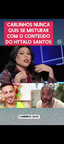 Carlinhos Maia não quiz se misturar com o conteúdo do Hytalo #hytalosantos #carlinhosmaia #blogueirinha #entretenimiento #podcast 