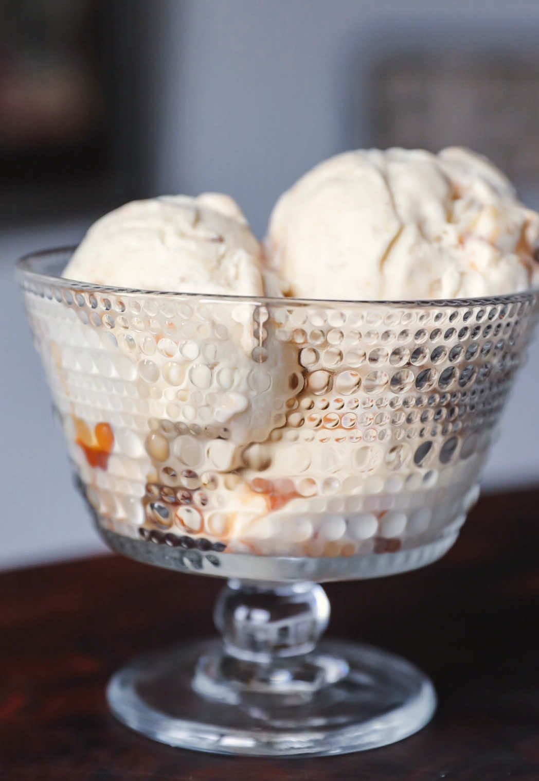 Caramel Banana Tahini Ice Cream