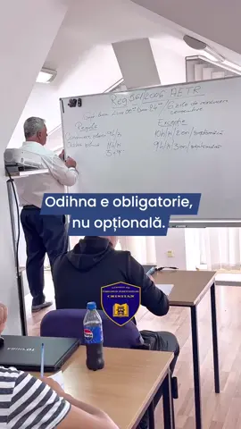✨Mulți șoferi profesioniști încalcă regula fără să știe… 😮  ✨Tu știi câte ore minim trebuie să fie pauza zilnică? Răspunde mai jos! #soferprofesionist #timpiiconducere #transportmarfa #atestat #CFPCristian