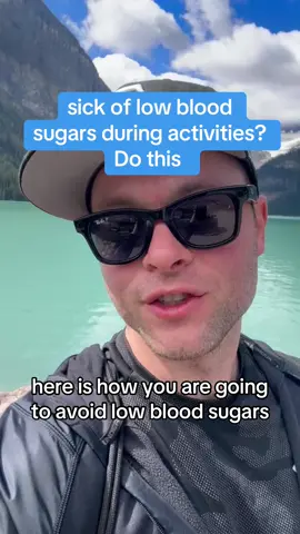 Sick of low blood sugars during activities? Do this #lowbloodsugar #t1d #type1diabetes #Hiking #t1dlookslikeme  
