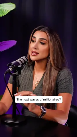 The next wave of millionaires? They’re building presence before products. That’s the shift🤍. #honiakader #millionaire #podcast #fyp #viral 
