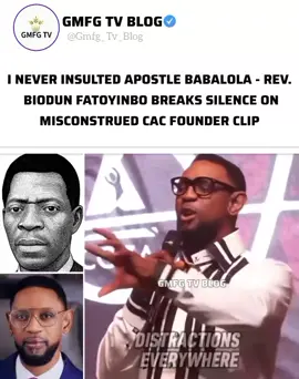 Part 3 Biodun Fatoyinbo breaks silence about Apostle Joseph Ayo Babalola
