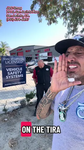 @jcsmog #sanjacinto #california #onthetira #ahmedbellozo #smogcheck 
