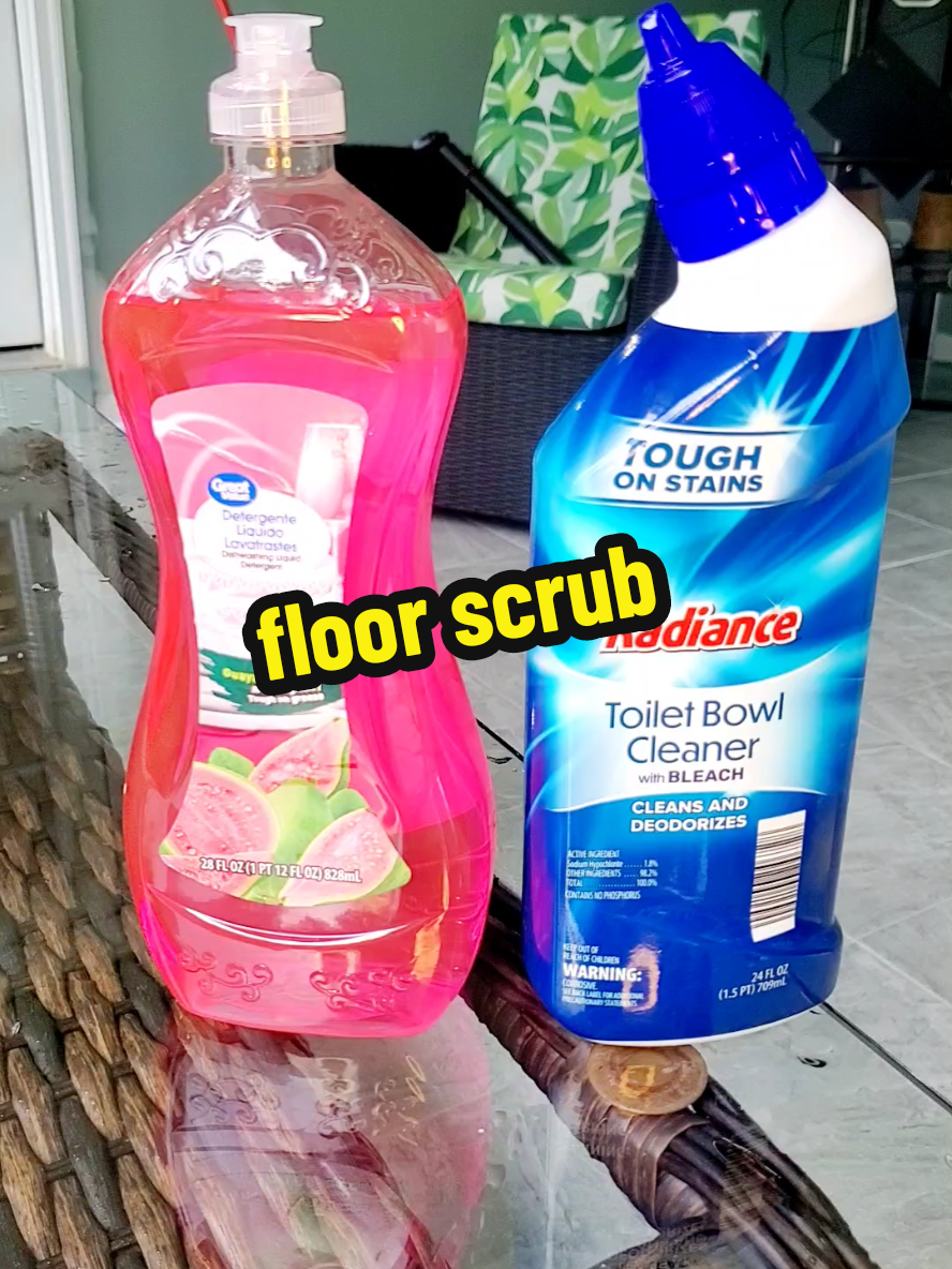 scrubbing the patio floor. #fypシ #asmr #cleaning #clean #asmrvideo 