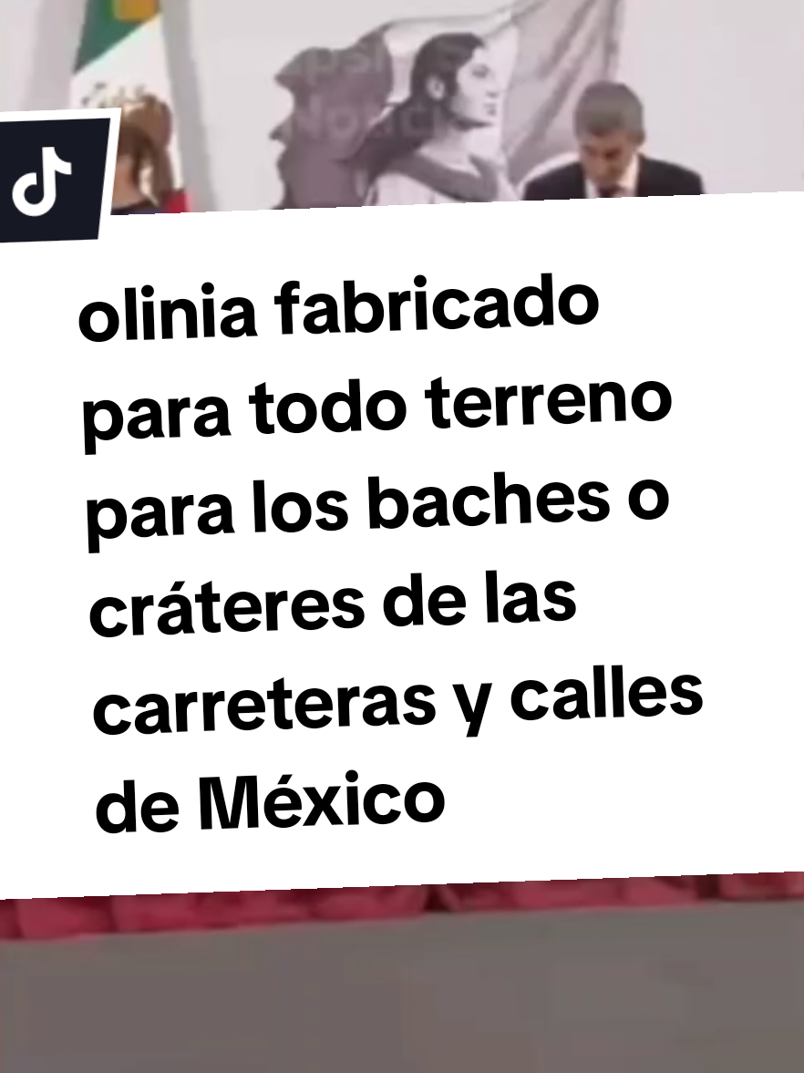 OLINA EL NUEVO CARRO ELÉCTRICO PARA LAS DEPLORABLES CALLES Y AUTOPISTAS DE LA REPÚBLICA MEXICANA, EL CARRO DEL GOBIERNO , SE PREVÉ QUE SEA UN ÉXITO ROTUNDO COMO EL TREN MAYA QUE NO SIRVIÓ PARA NADA Y PARA EL AEROPUERTO INTERNACIONAL FELIPE ÁNGELES, QUE DICEN QUE ES INTERNACIONAL PERO SOLAMENTE TIENE VUELOS NACIONALES #vicepresidenta #fraudia #fypシ゚viral #fyp #estadosunidoslaesperanzademexico 