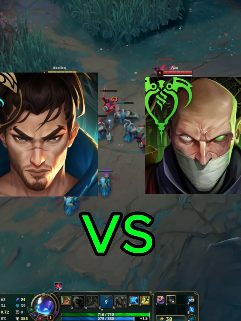 Singes vs yassuo en top line #leagueoflegends #gamerentiktok