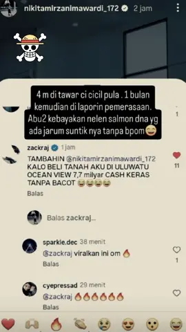 Nah tu ditambahin Ama k #zackraj #nikitamirzanimawardi_17  😁