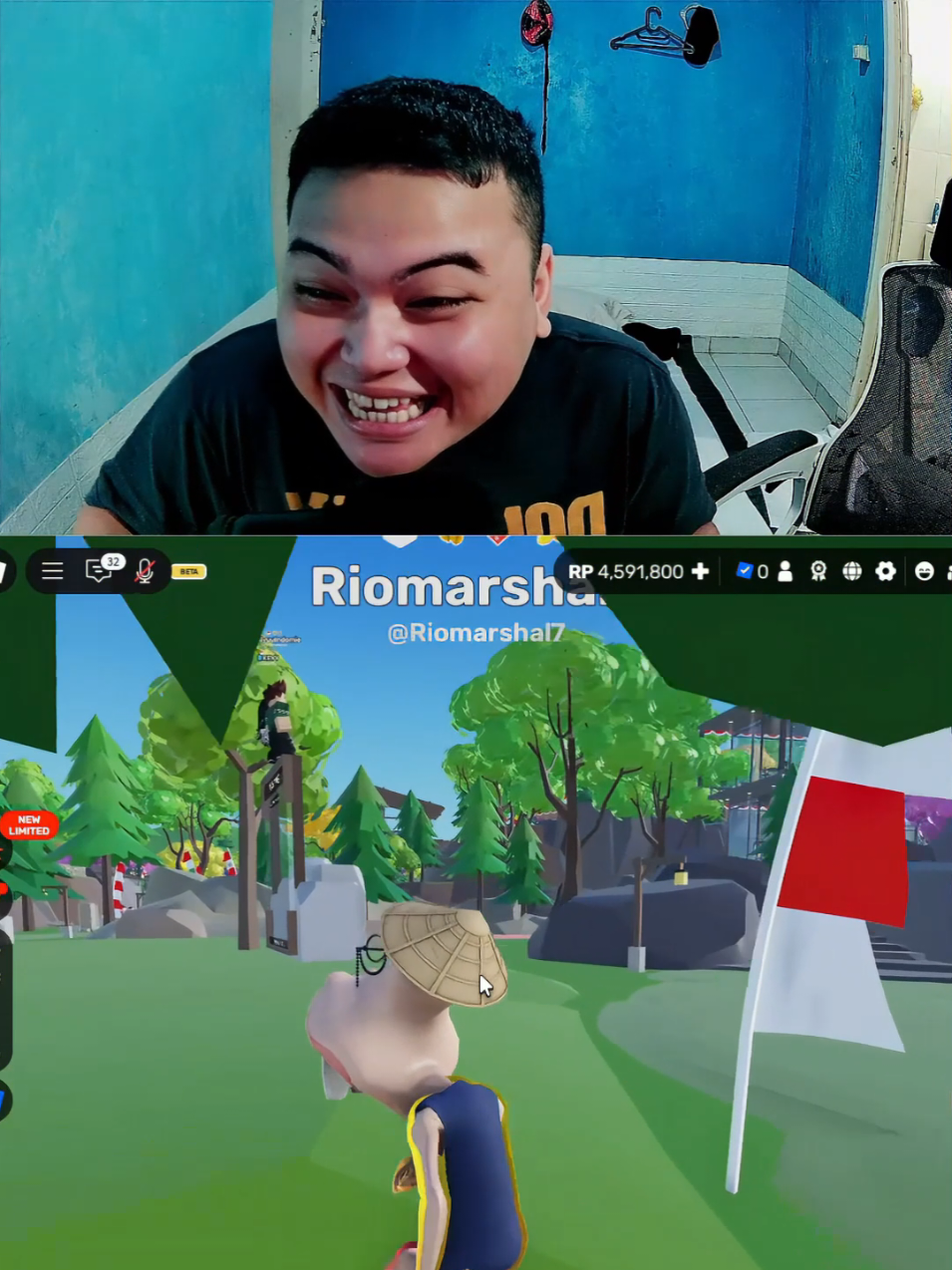 Botakin bocil roblox🤣 PART 2 #roblox #fyp #viral 