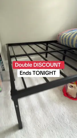 Heavy duty bed frame flashsale discount for women‘s products women 30+ women 40+ Trending products Must buy flash  sale #bedframe #heavydutybedframe #bedframe #tiktokshopcreatorpicks 