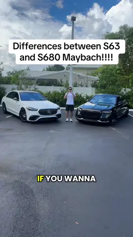 Differences between S63 & Maybach S680!! Shoot us a message for further inquires!!!! - #fyp #mercedes #maybach #carsforsale #carreview