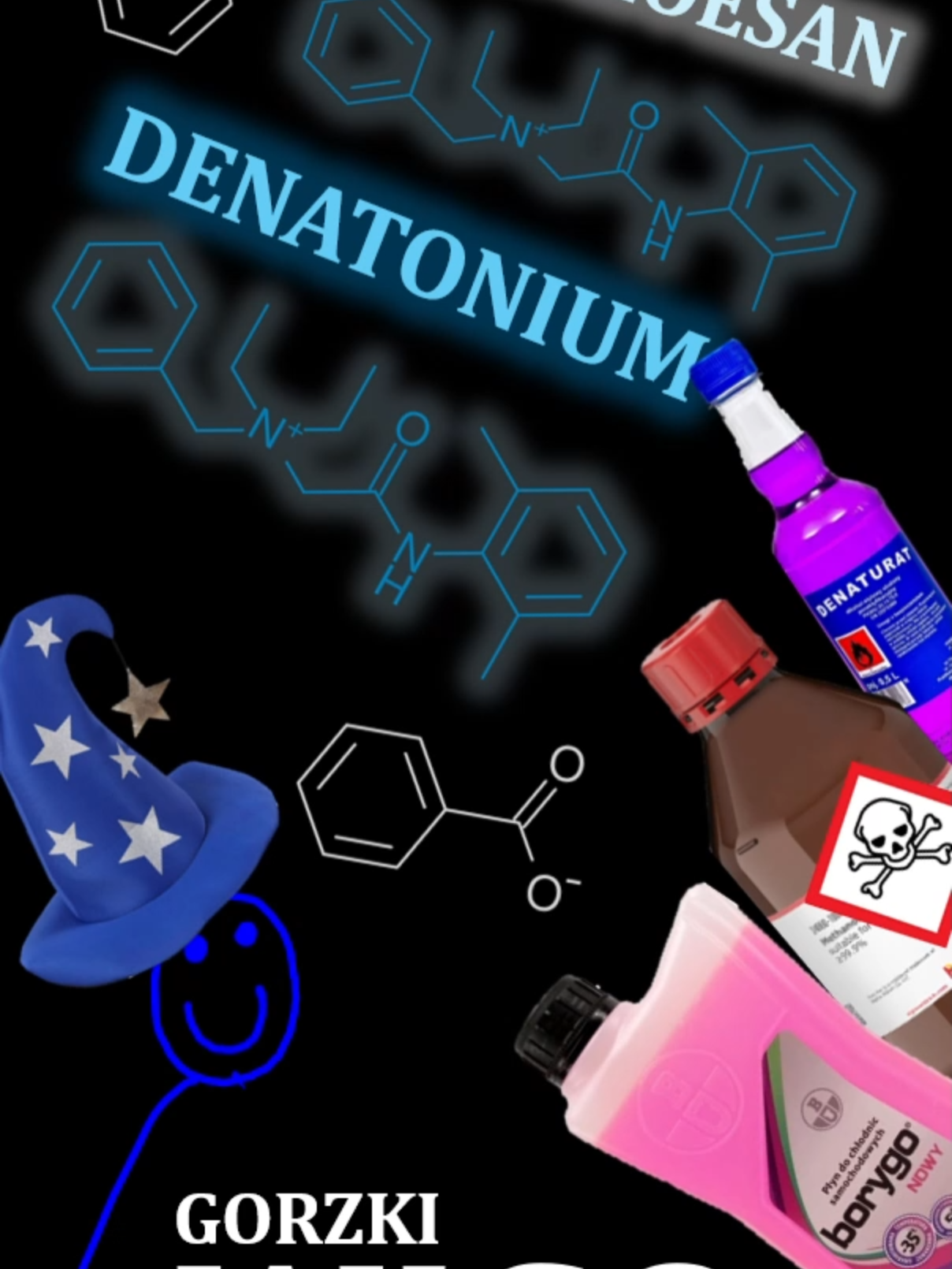 Benzoesan denatonium został uznany za najbardziej gorzką substancję na świecie #chemia #denatonium #bitrex #ciekawostkazchemii #porcja zadanek #porcjazadanekzchemii #piosenkachemia #porcjazadanek #sole #związekchemiczny #benzoesan  Muzyka zrobiona w suno.ai