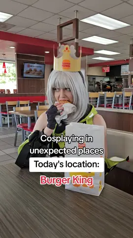 @Burger King we should like, do a collab😃 #ZenlessZoneZero #zzz #c0splay #cosplaygirl #Anby 